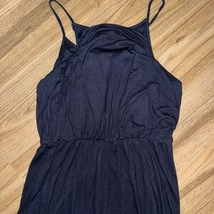 Mikey & Joey Navy L Maxi Dress